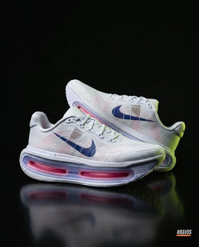 NK Mesh Visible-Airbag Running Trainer White Blue Pink