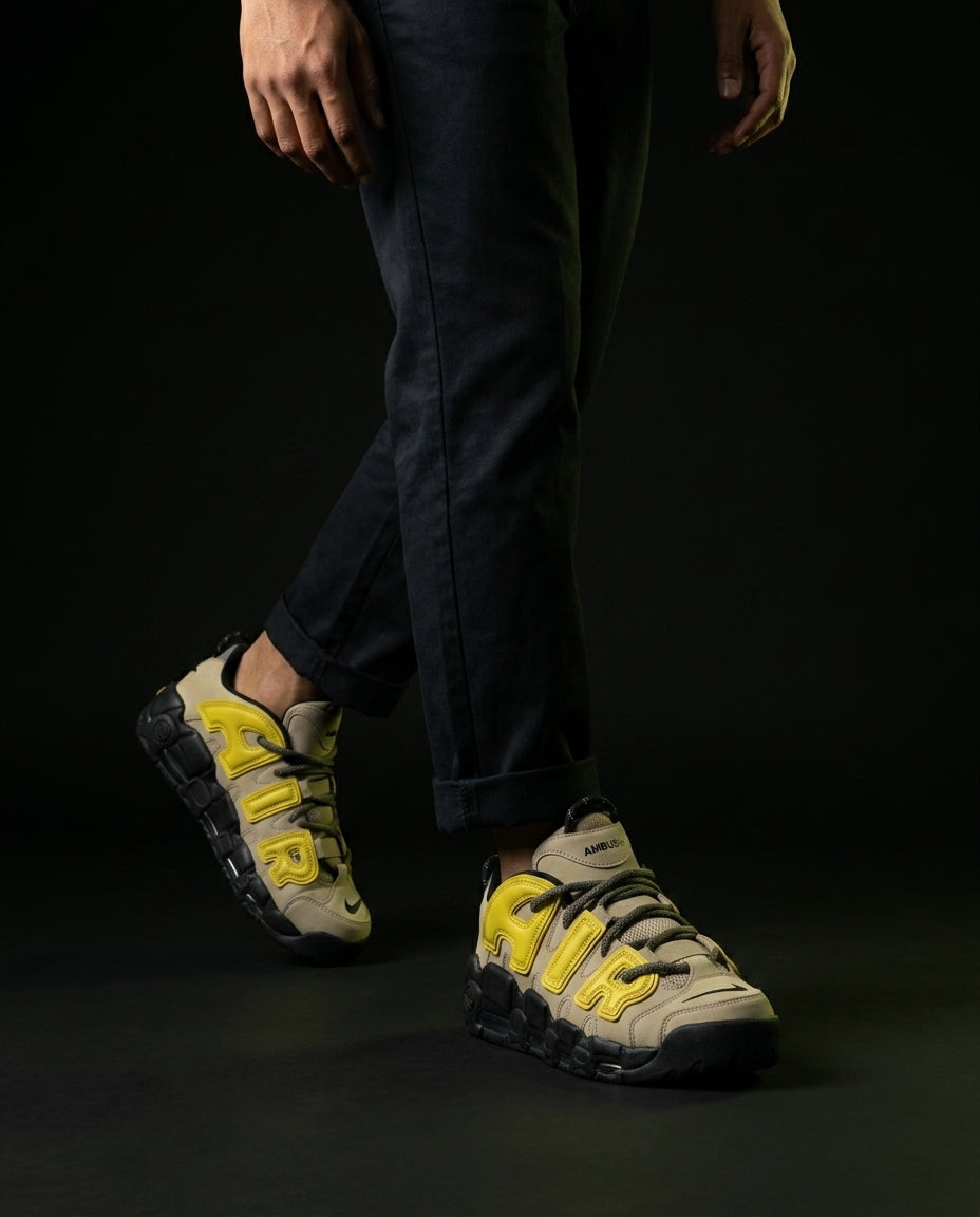 NK Nubuck Chunky Layered Basketball Trainer