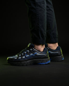 NK P-6000 Mesh Layered Runner Black Navy Blue