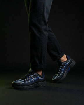 NK P-6000 Mesh Layered Runner Black Navy Blue
