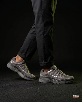 NK P-6000 Mesh Layered Runner Grey Silver