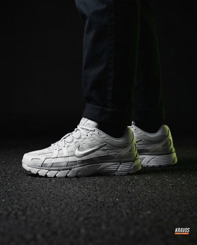 NK P-6000 Mesh Layered Runner Grey White