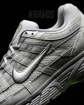 NK P-6000 Mesh Layered Runner Grey White