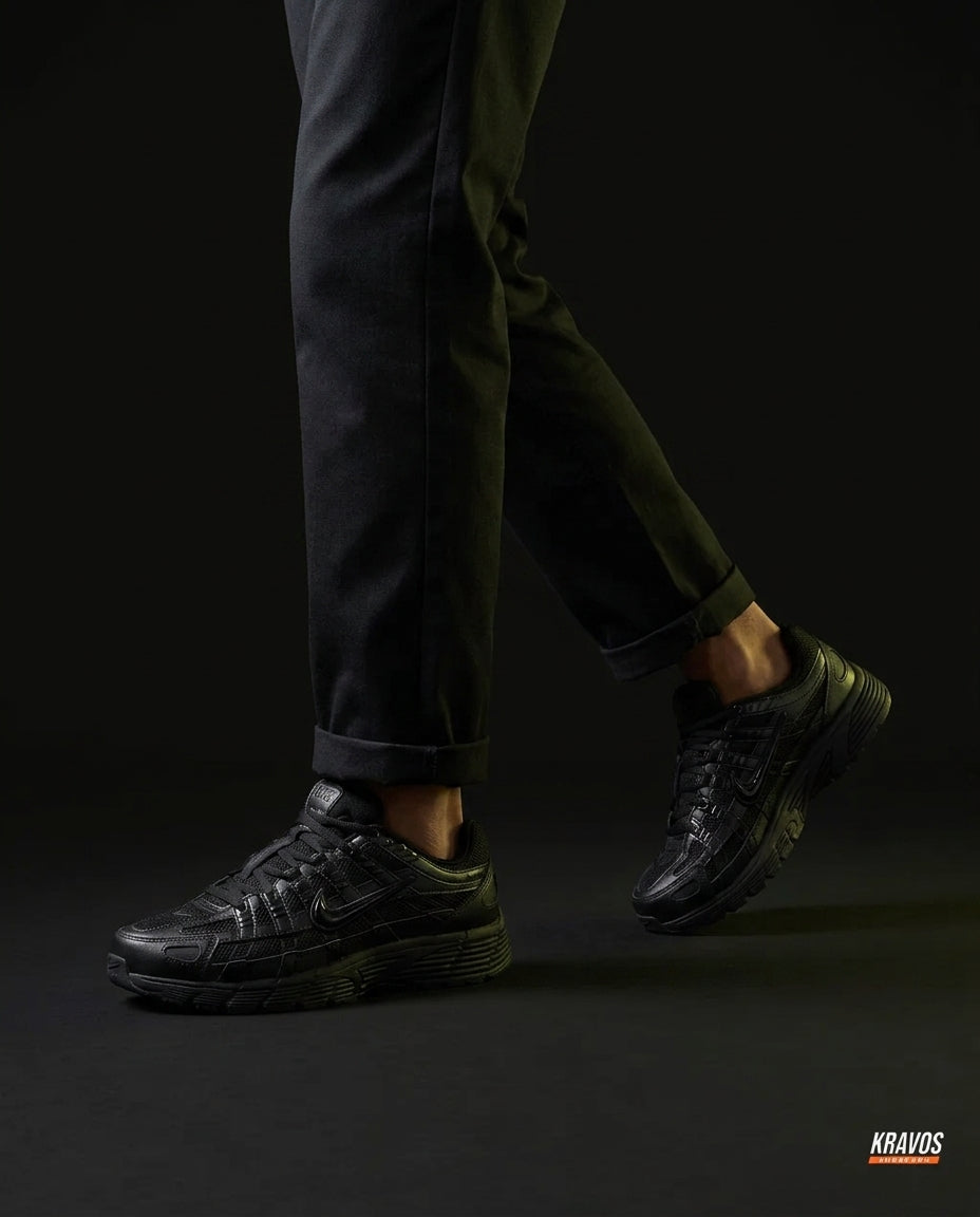 NK P-6000 Mesh Layered Runner Triple Black
