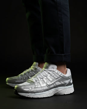 NK P-6000 Mesh Layered Runner White Silver