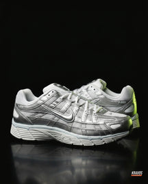 NK P-6000 Mesh Layered Runner White Silver
