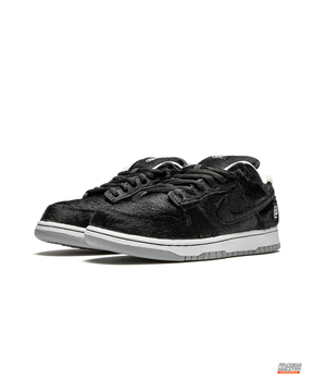 NK Pony-Hair Textured Skate Trainer