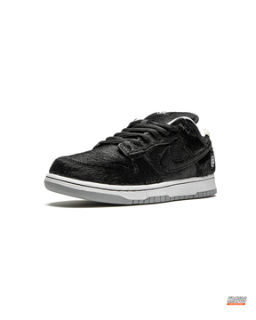 NK Pony-Hair Textured Skate Trainer