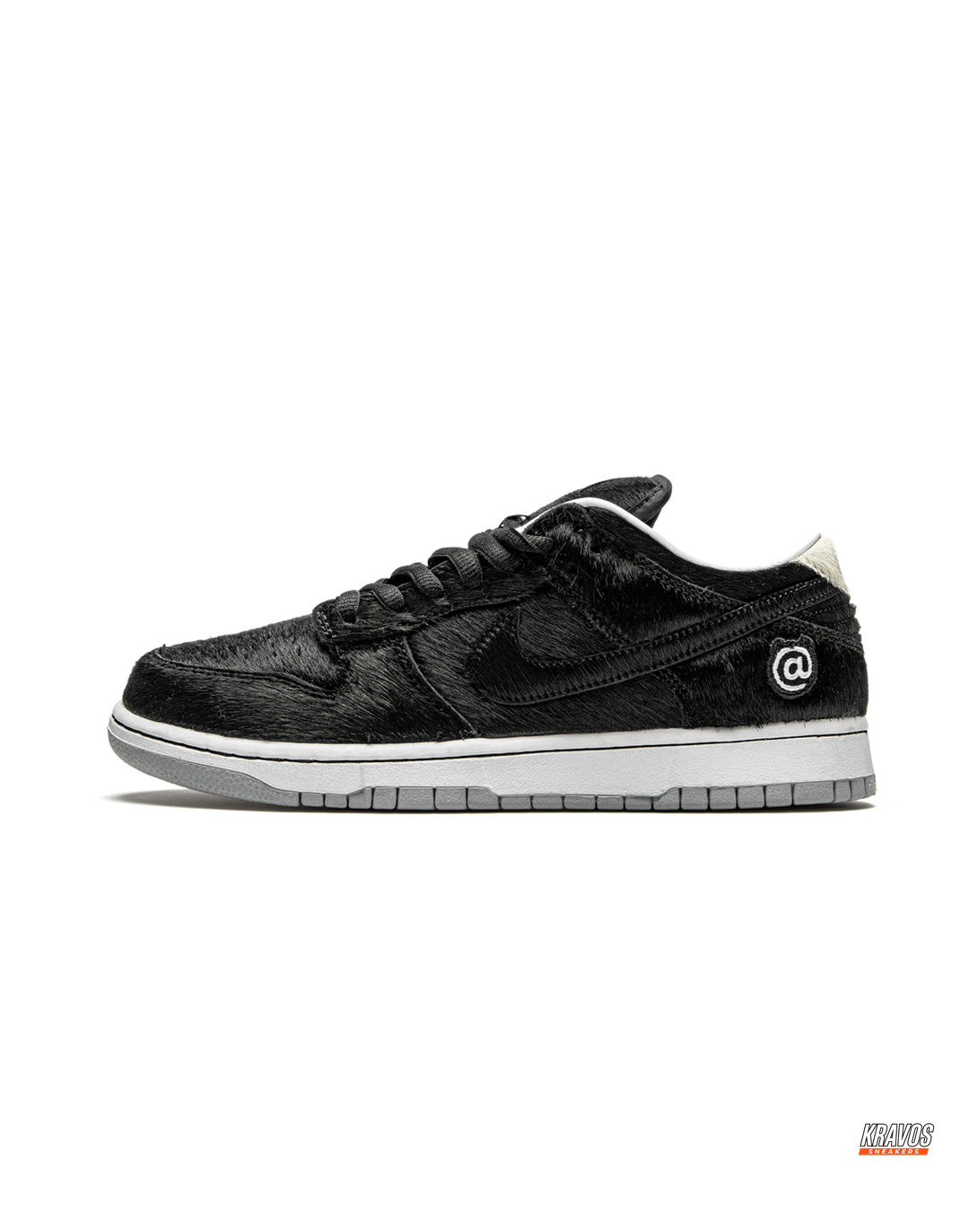NK Pony-Hair Textured Skate Trainer