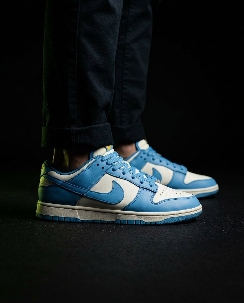 NK Preloved Leather Panelled Court Trainer
