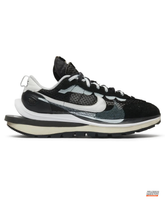 NK Preloved Mesh Layered Waffle-Sole Runner Black White #blackwhite