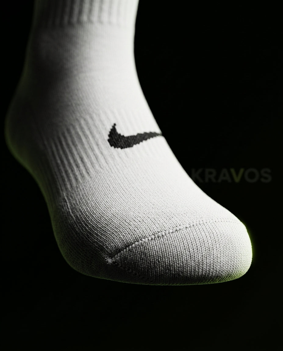 NK Ribbed Cotton Ankle Socks
