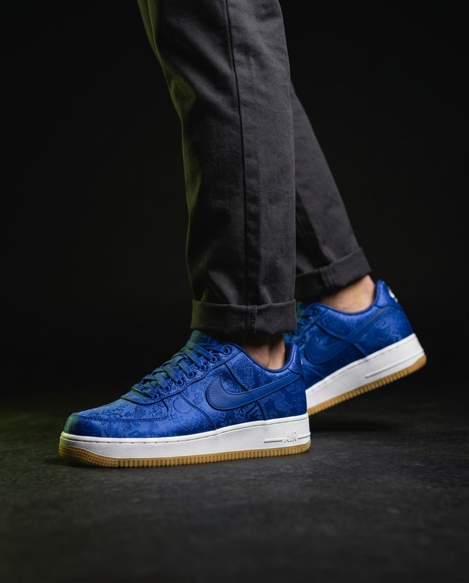 NK Silk Jacquard Gum-Sole Trainer