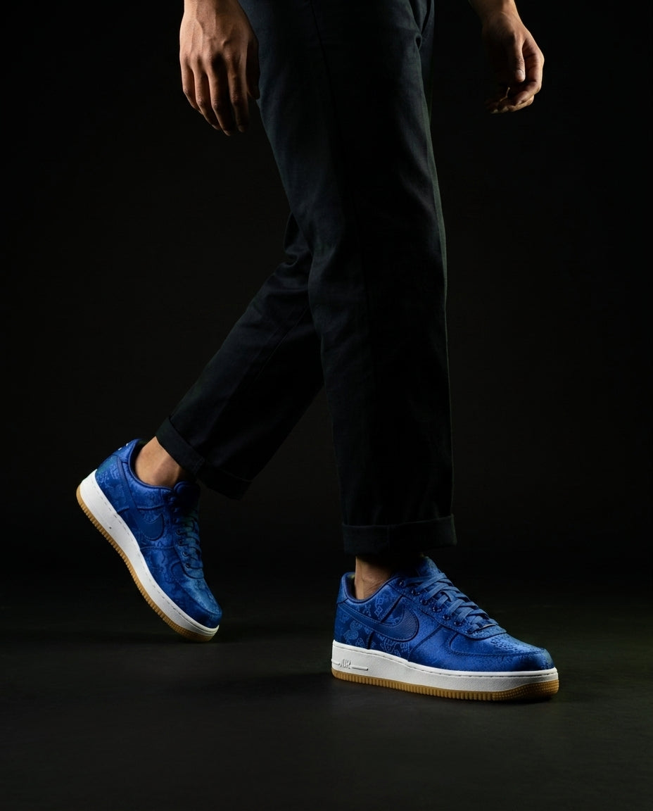 NK Silk Jacquard Gum-Sole Trainer
