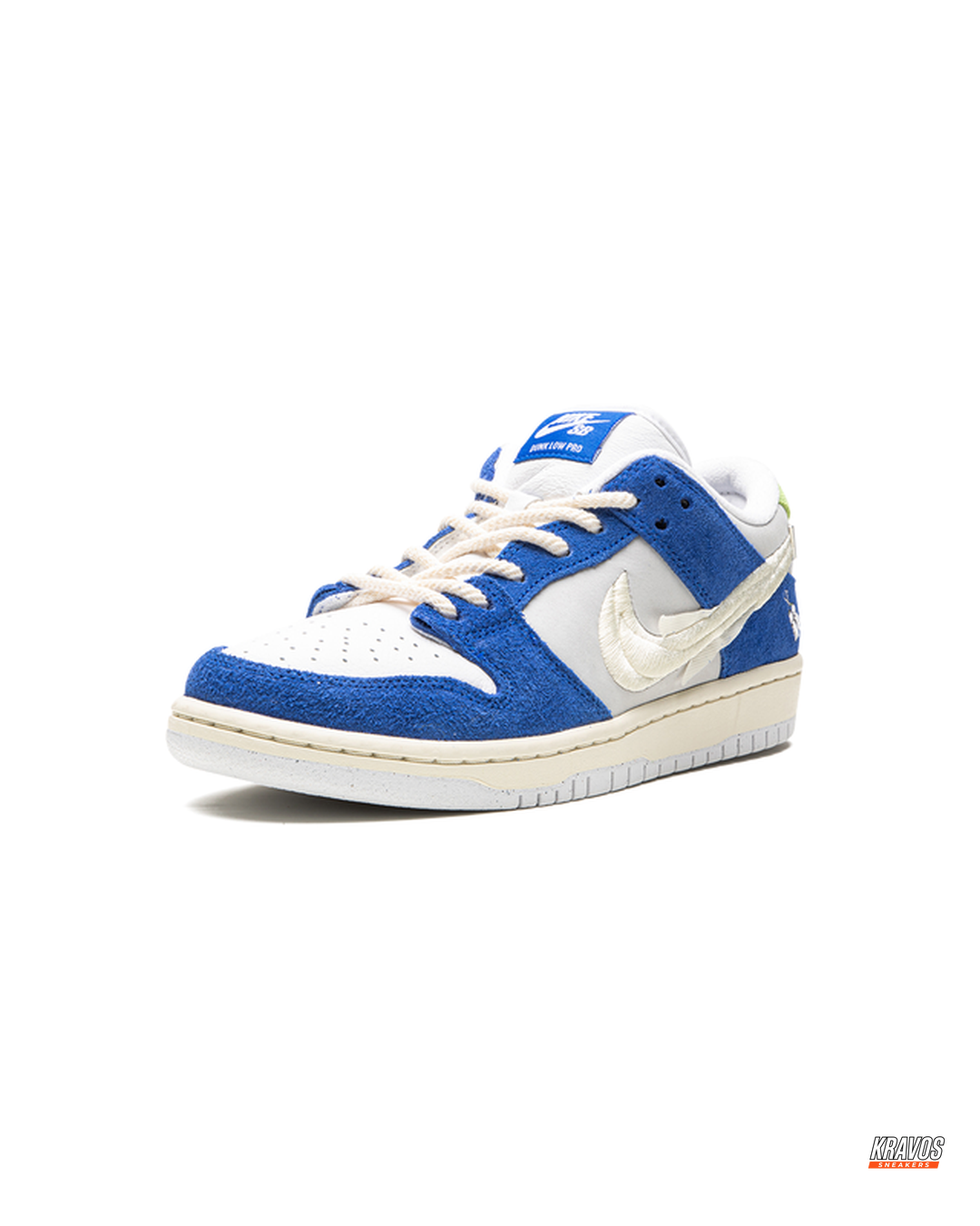 NK Suede Curved-Swoosh Skate Trainer