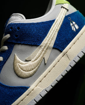 NK Suede Curved-Swoosh Skate Trainer