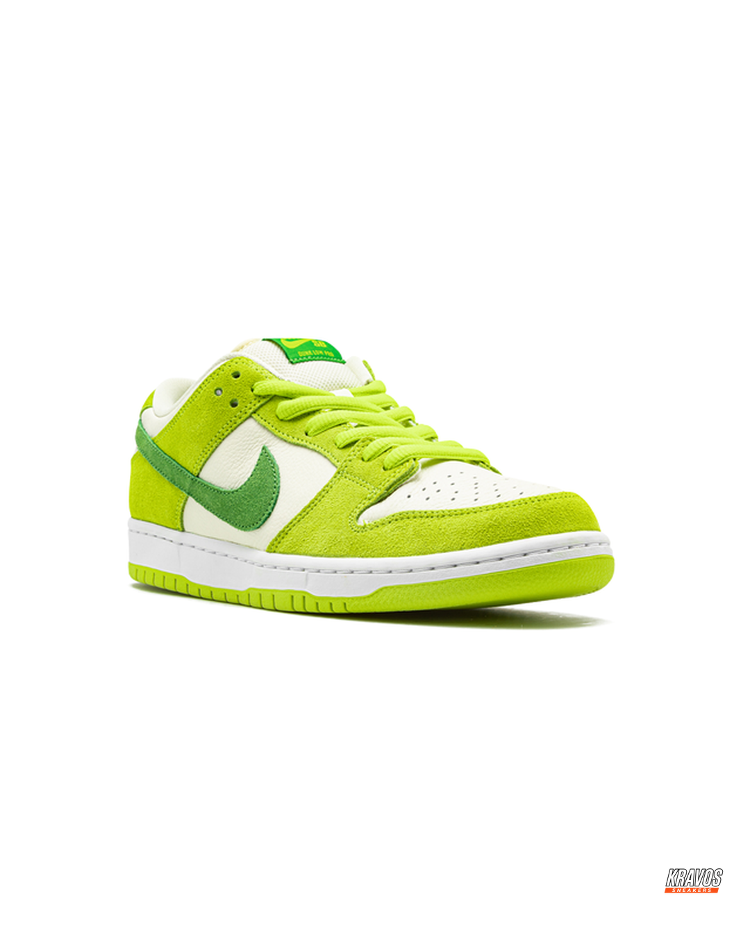 NK Suede Curved-Swoosh Skate Trainer