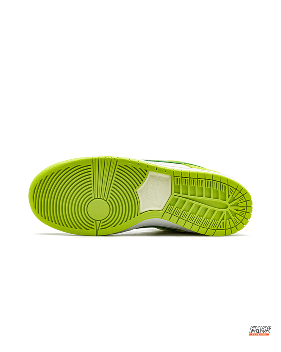 NK Suede Curved-Swoosh Skate Trainer
