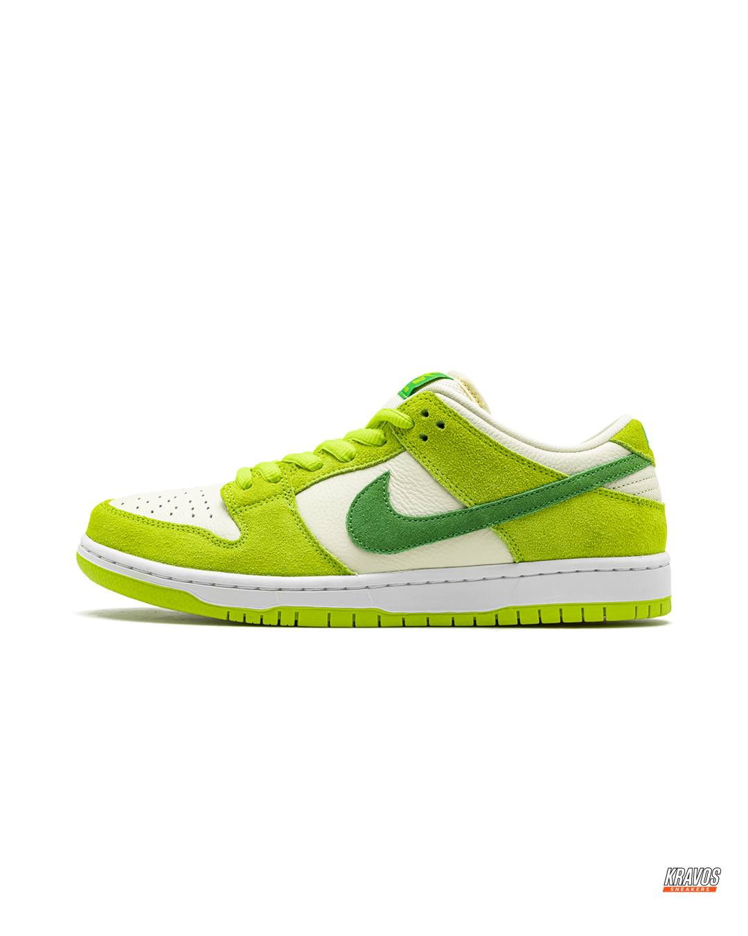 NK Suede Curved-Swoosh Skate Trainer