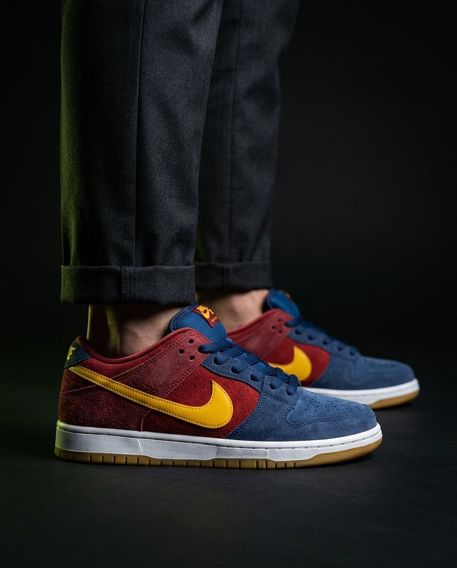 NK Suede Gum-Sole Skate Trainer