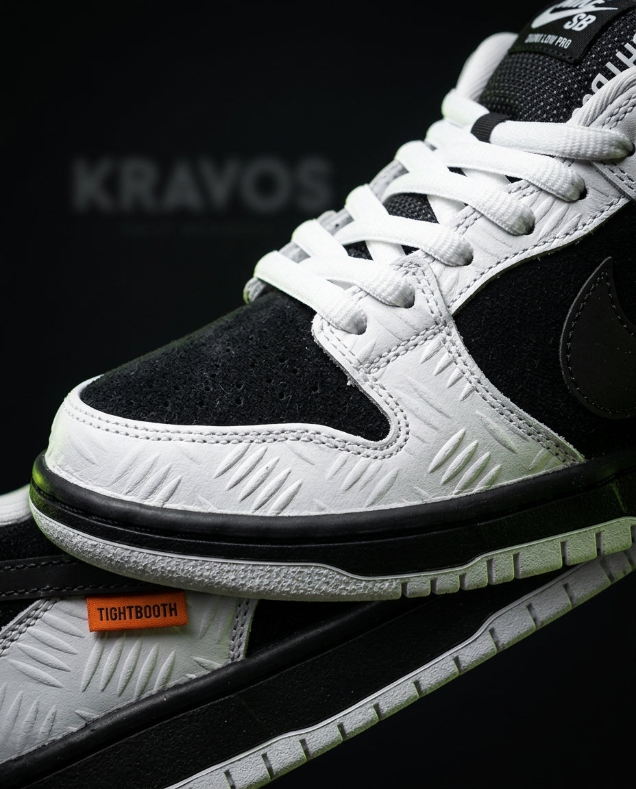 NK Suede Herringbone Textured Skate Trainer