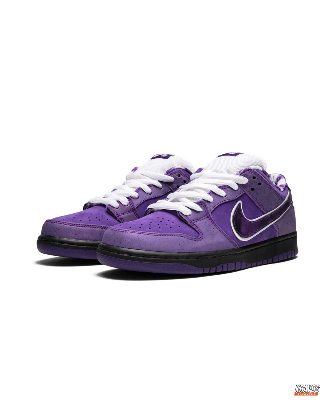 NK Suede Iridescent-Swoosh Skate Trainer