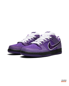 NK Suede Iridescent-Swoosh Skate Trainer