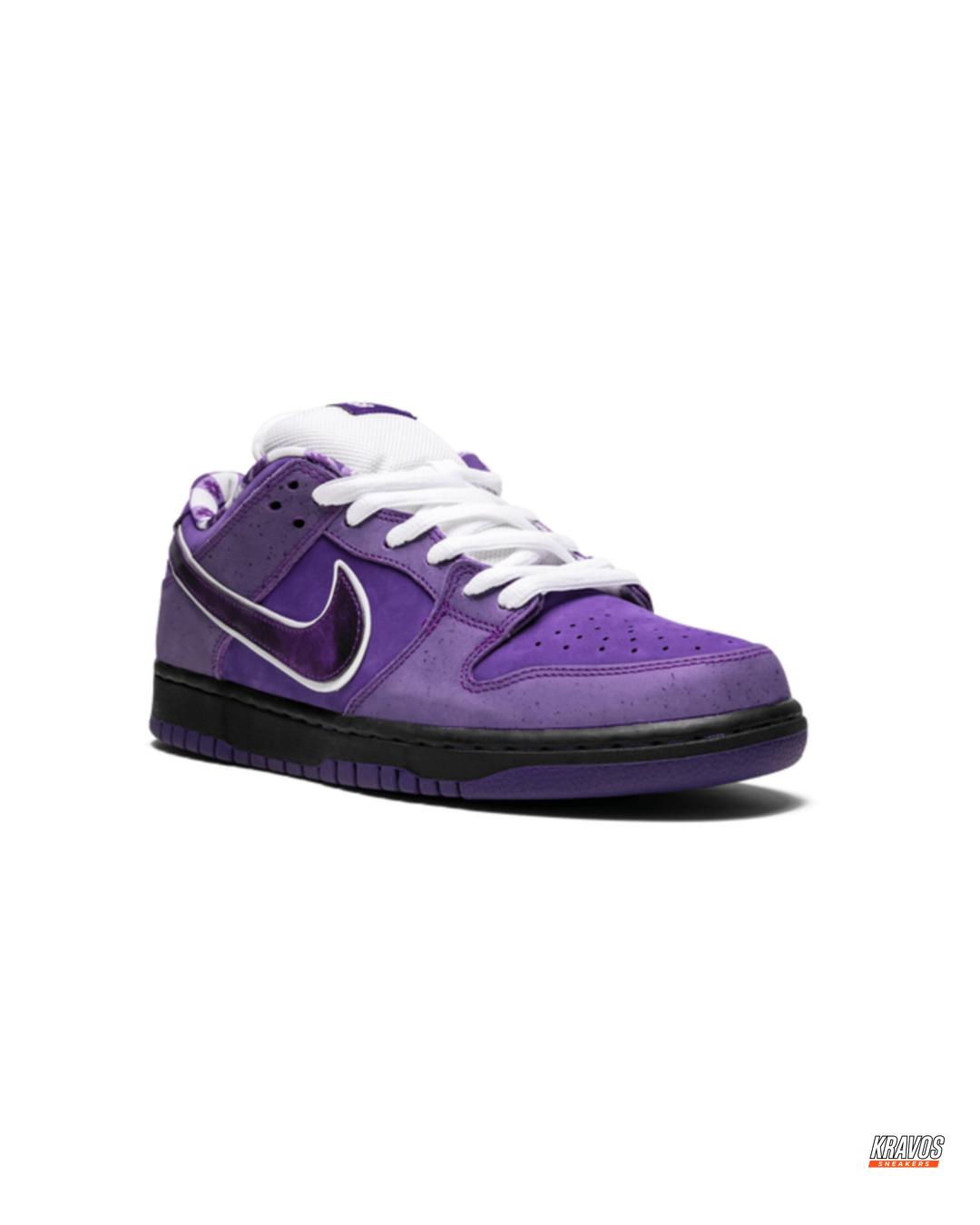 NK Suede Iridescent-Swoosh Skate Trainer