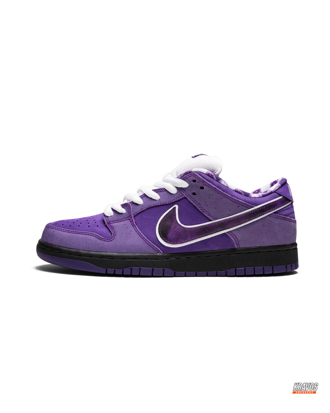 NK Suede Iridescent-Swoosh Skate Trainer