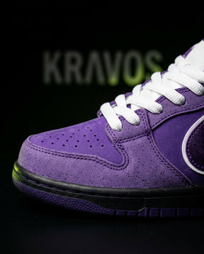 NK Suede Iridescent-Swoosh Skate Trainer