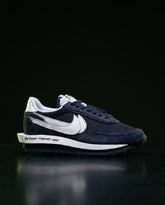 NK Suede Layered Waffle Runner Navy White