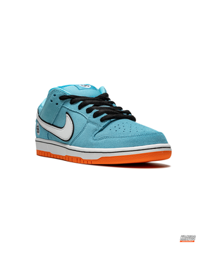 NK Suede Orange-Sole Skate Low