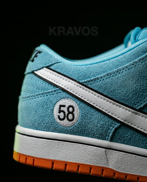 NK Suede Orange-Sole Skate Low