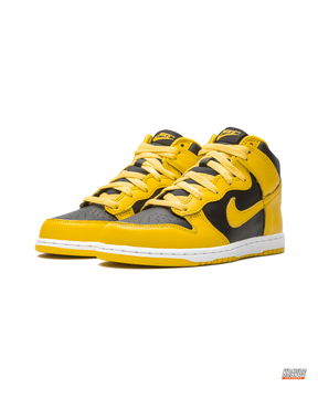 NK Suede Panelled High-Top Trainer