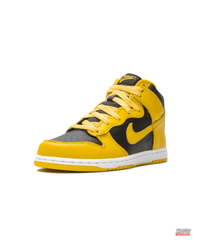 NK Suede Panelled High-Top Trainer