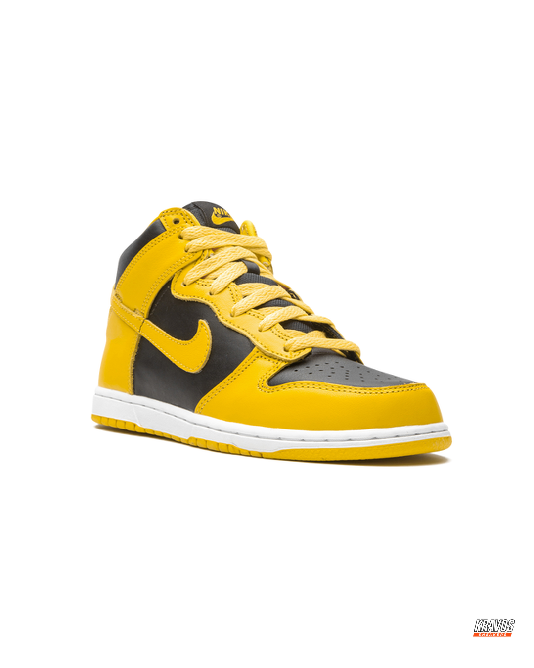 NK Suede Panelled High-Top Trainer