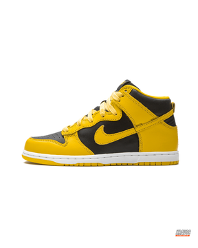 NK Suede Panelled High-Top Trainer