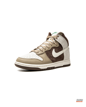 NK Suede Panelled High-Top Trainer