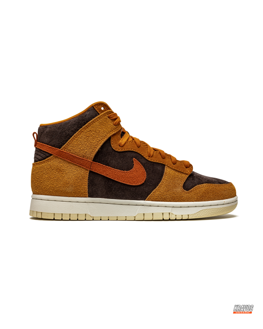 NK Suede Panelled High-Top Trainer