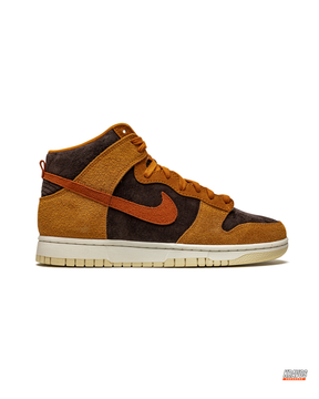 NK Suede Panelled High-Top Trainer