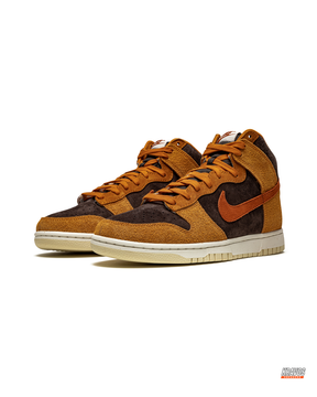 NK Suede Panelled High-Top Trainer