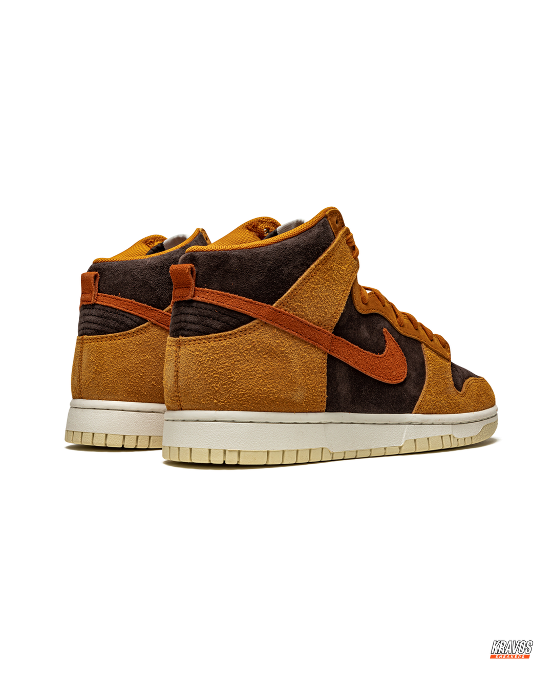 NK Suede Panelled High-Top Trainer