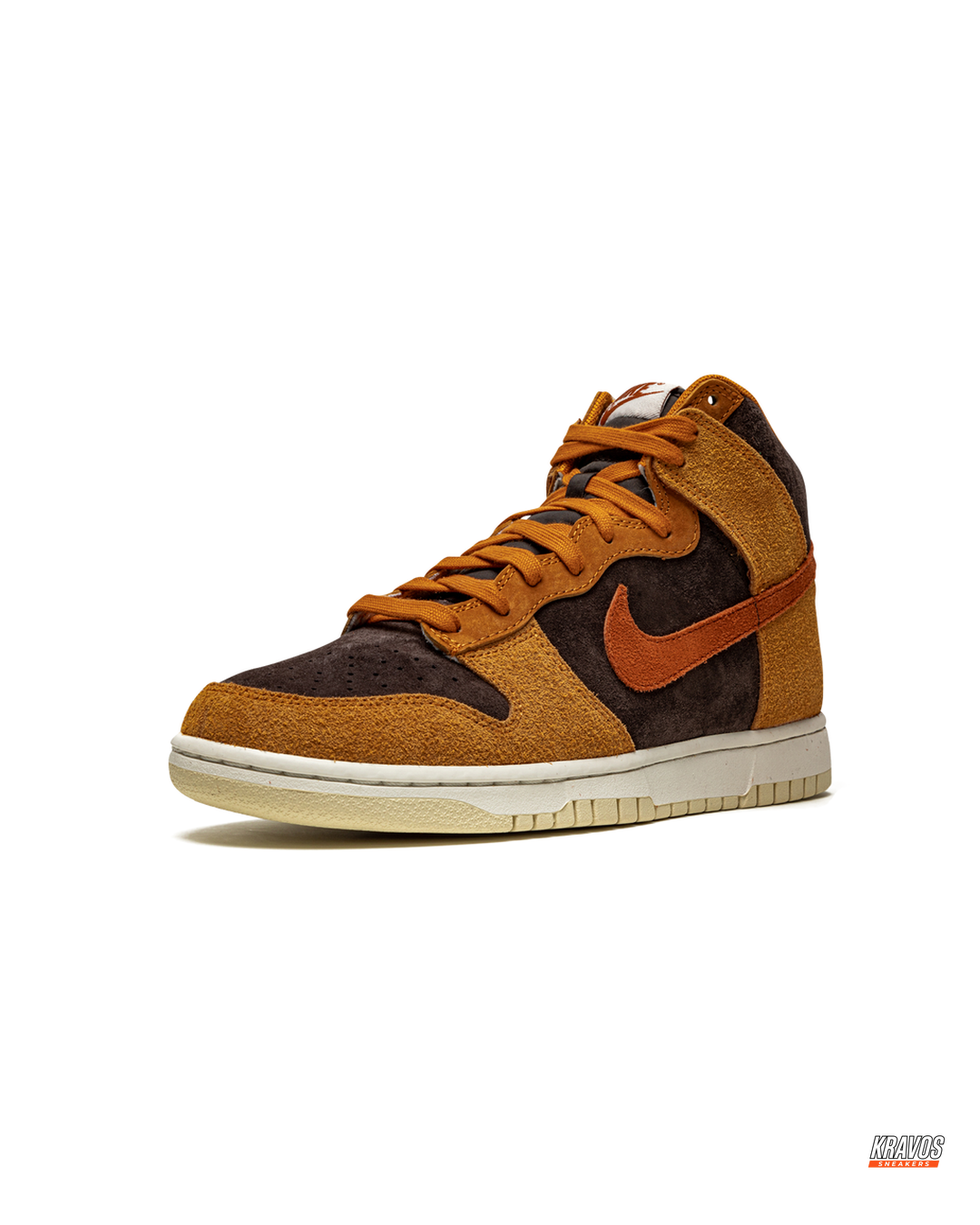 NK Suede Panelled High-Top Trainer