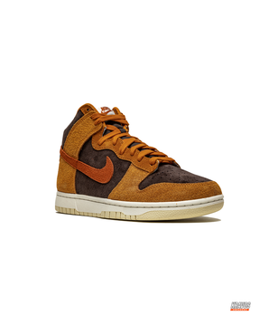 NK Suede Panelled High-Top Trainer