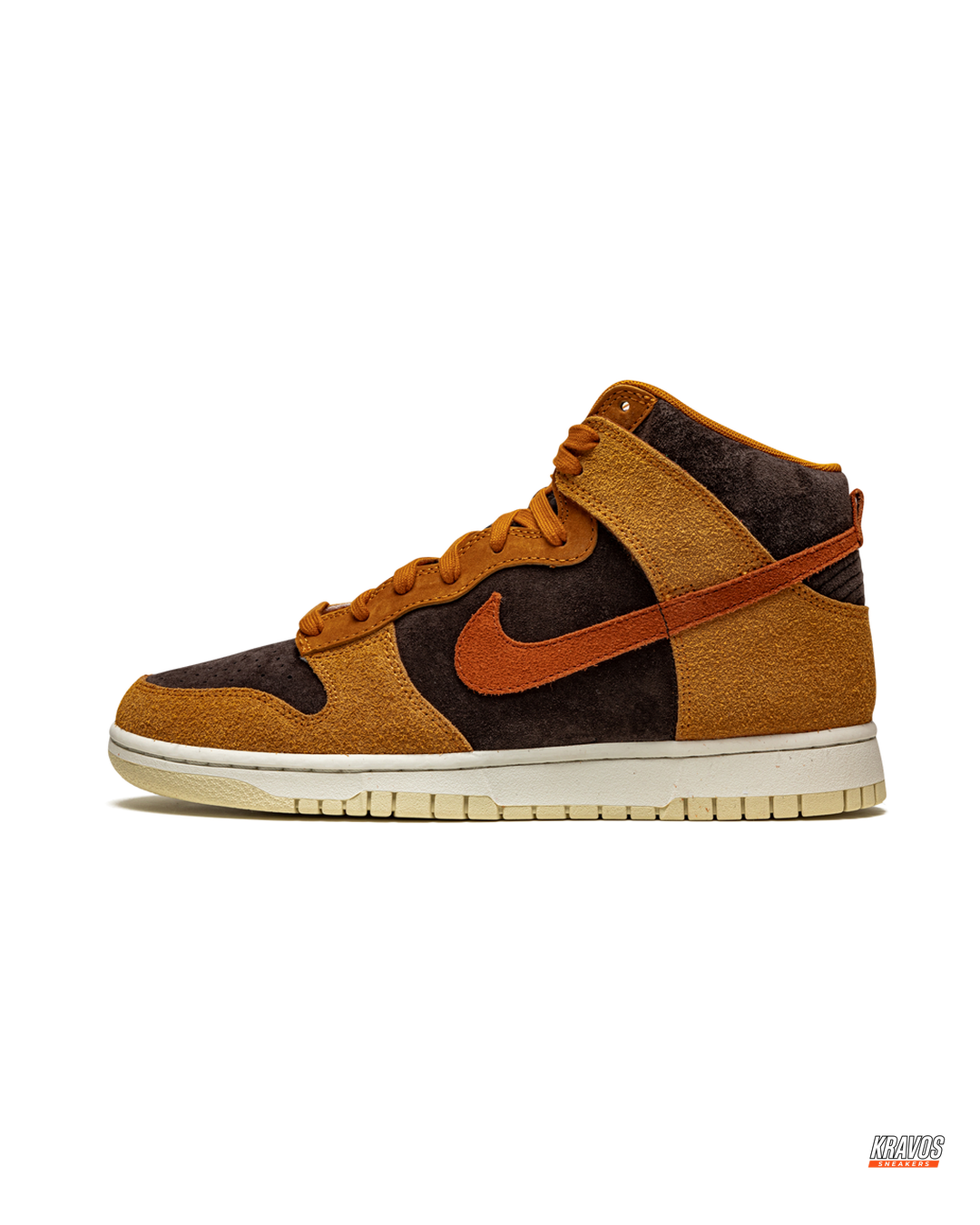 NK Suede Panelled High-Top Trainer