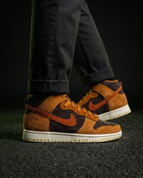 NK Suede Panelled High-Top Trainer