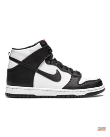 NK Suede Panelled High-Top Trainer White Black #whiteblack
