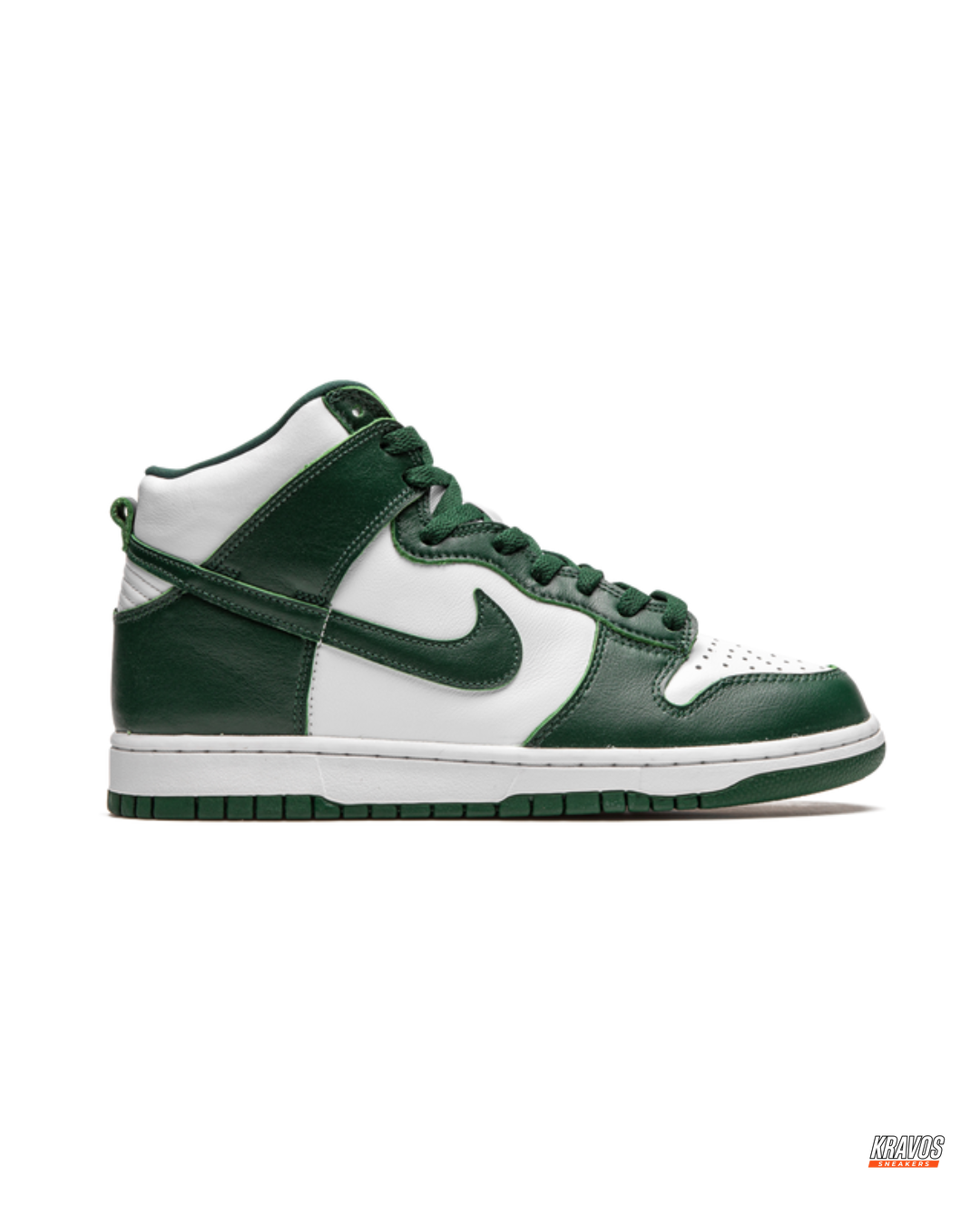 NK Suede Panelled High-Top Trainer