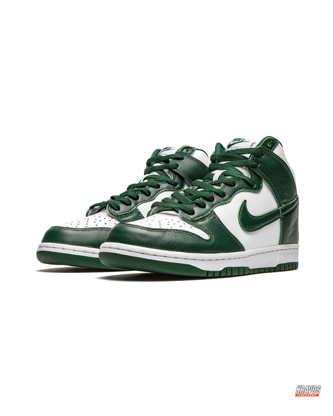 NK Suede Panelled High-Top Trainer