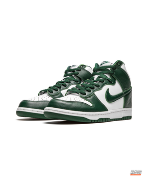 NK Suede Panelled High-Top Trainer